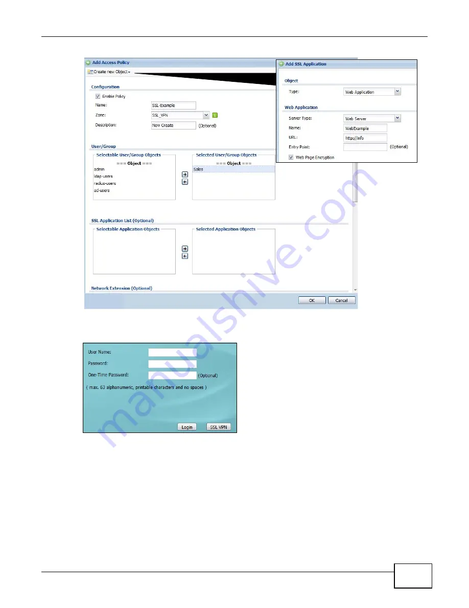 ZyXEL Communications ZyWALL 110 Series User Manual Download Page 325