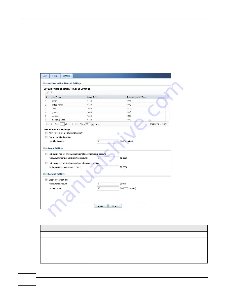 ZyXEL Communications ZyWALL 110 Series Скачать руководство пользователя страница 378