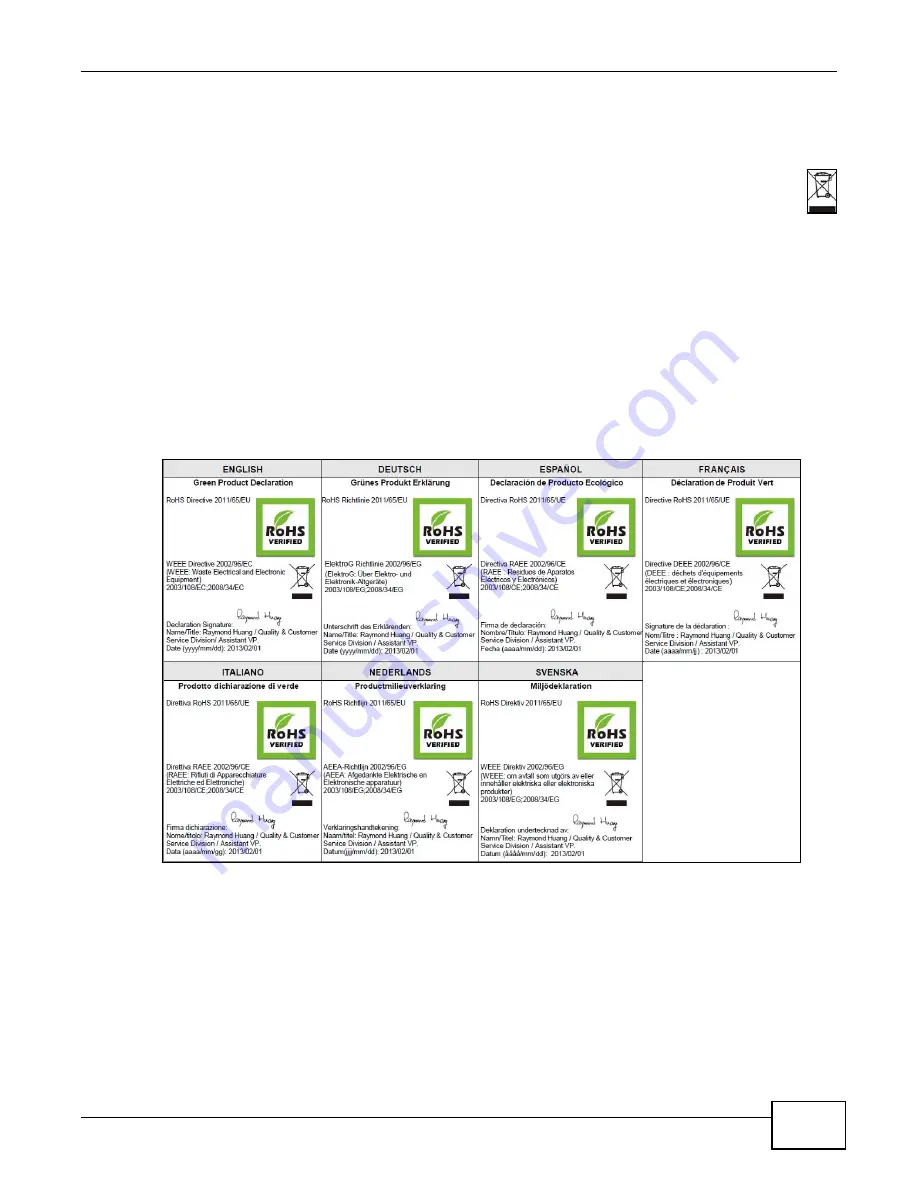 ZyXEL Communications ZyWALL 110 Series Скачать руководство пользователя страница 539