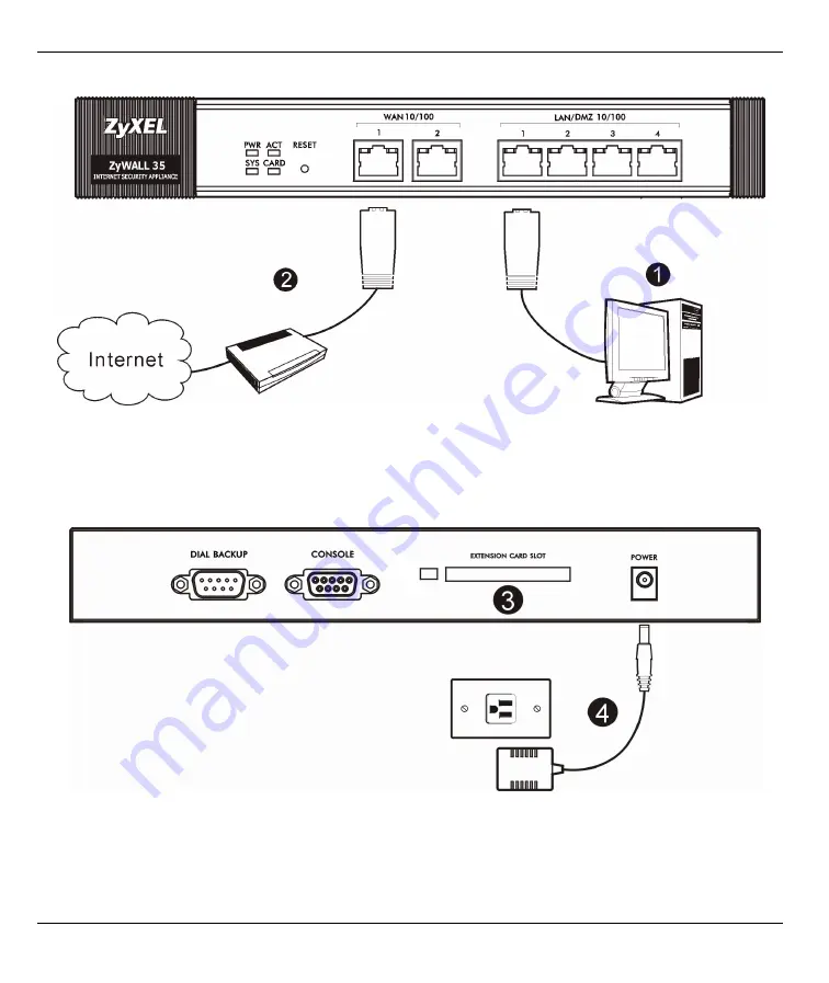 ZyXEL Communications ZYWALL 35 -  V4.03 Скачать руководство пользователя страница 57