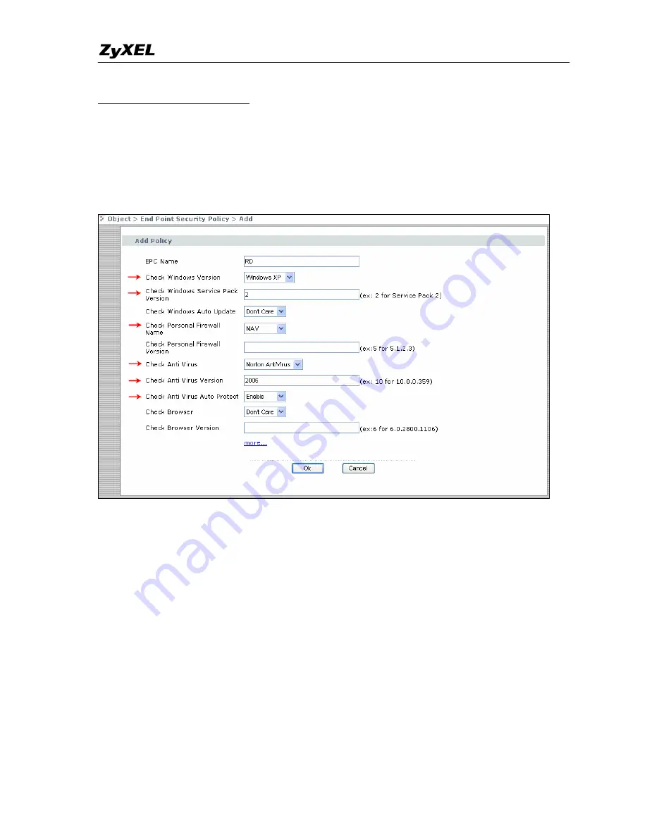 ZyXEL Communications ZyWALL SSL 10 Скачать руководство пользователя страница 41