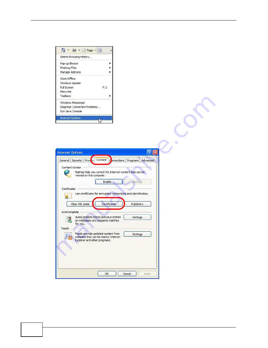 ZyXEL Communications ZyWALL USG 100 Series Manual Download Page 1034