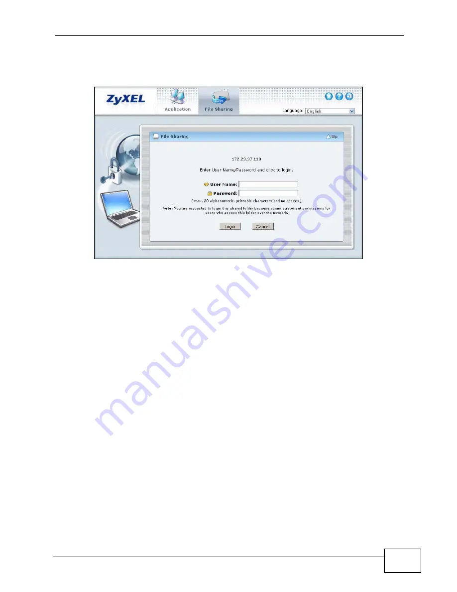 ZyXEL Communications ZyWALL USG 100 Series Manual Download Page 549