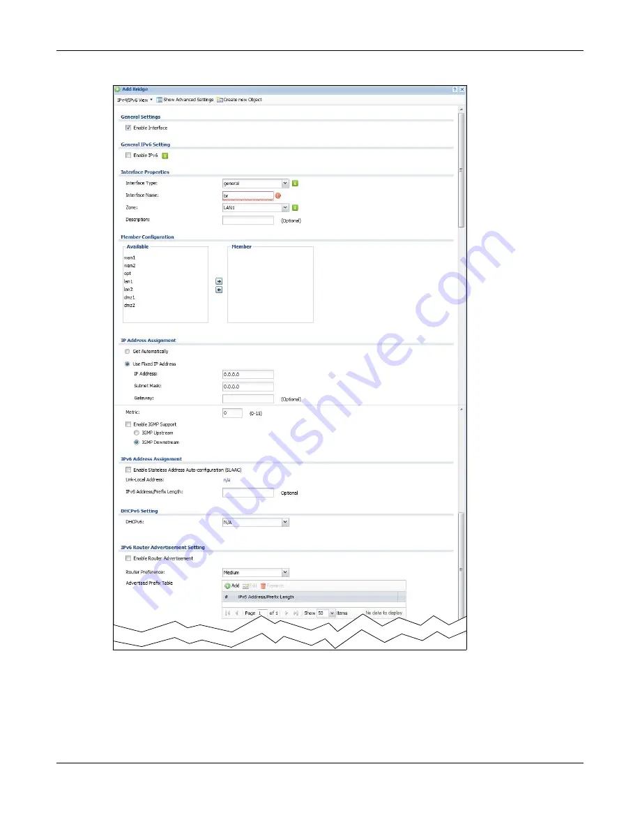 ZyXEL Communications ZyWall USG20-VPN User Manual Download Page 206