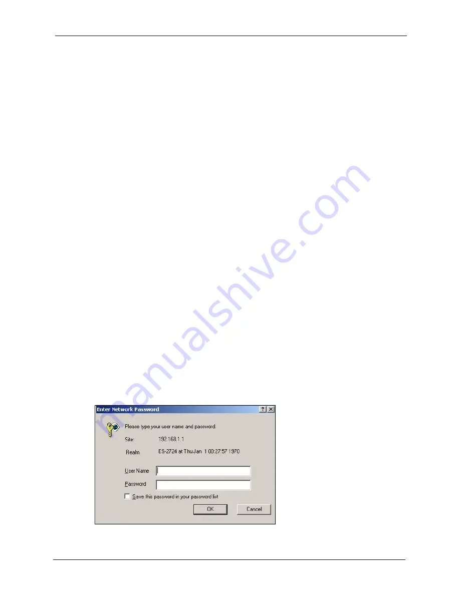 ZyXEL Communications ZyXEL Dimension ES-2724 User Manual Download Page 49