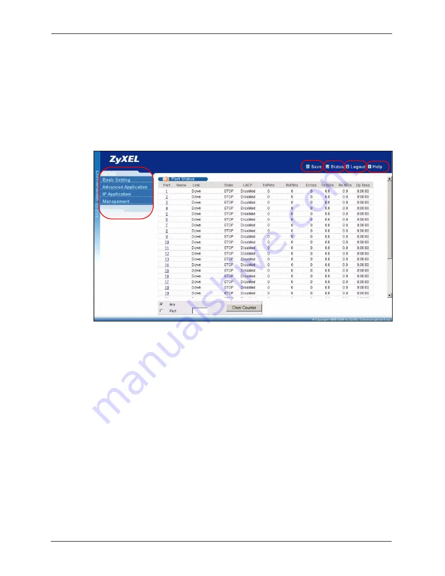 ZyXEL Communications ZyXEL Dimension ES-2724 User Manual Download Page 50