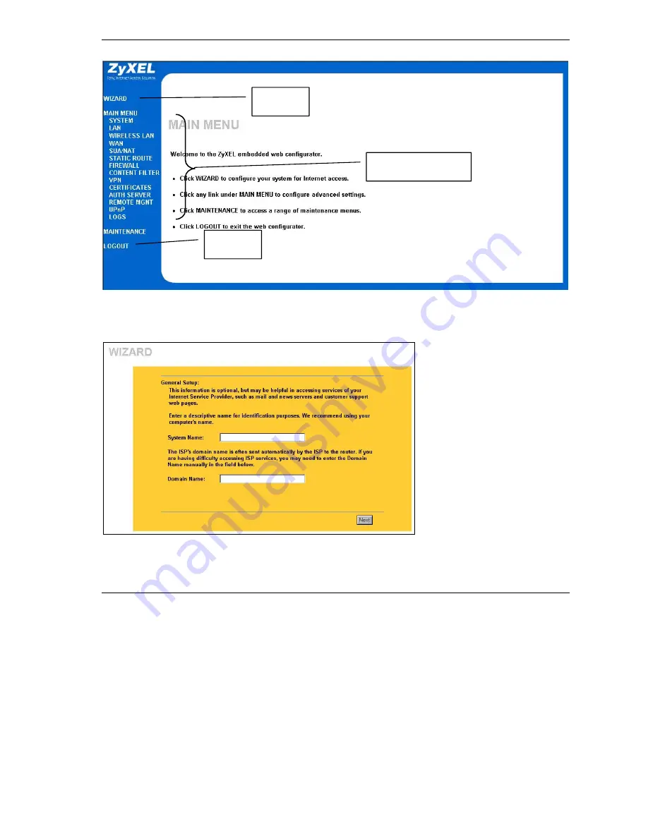 ZyXEL Communications ZyXEL ZyWALL 30W Quick Start Manual Download Page 9