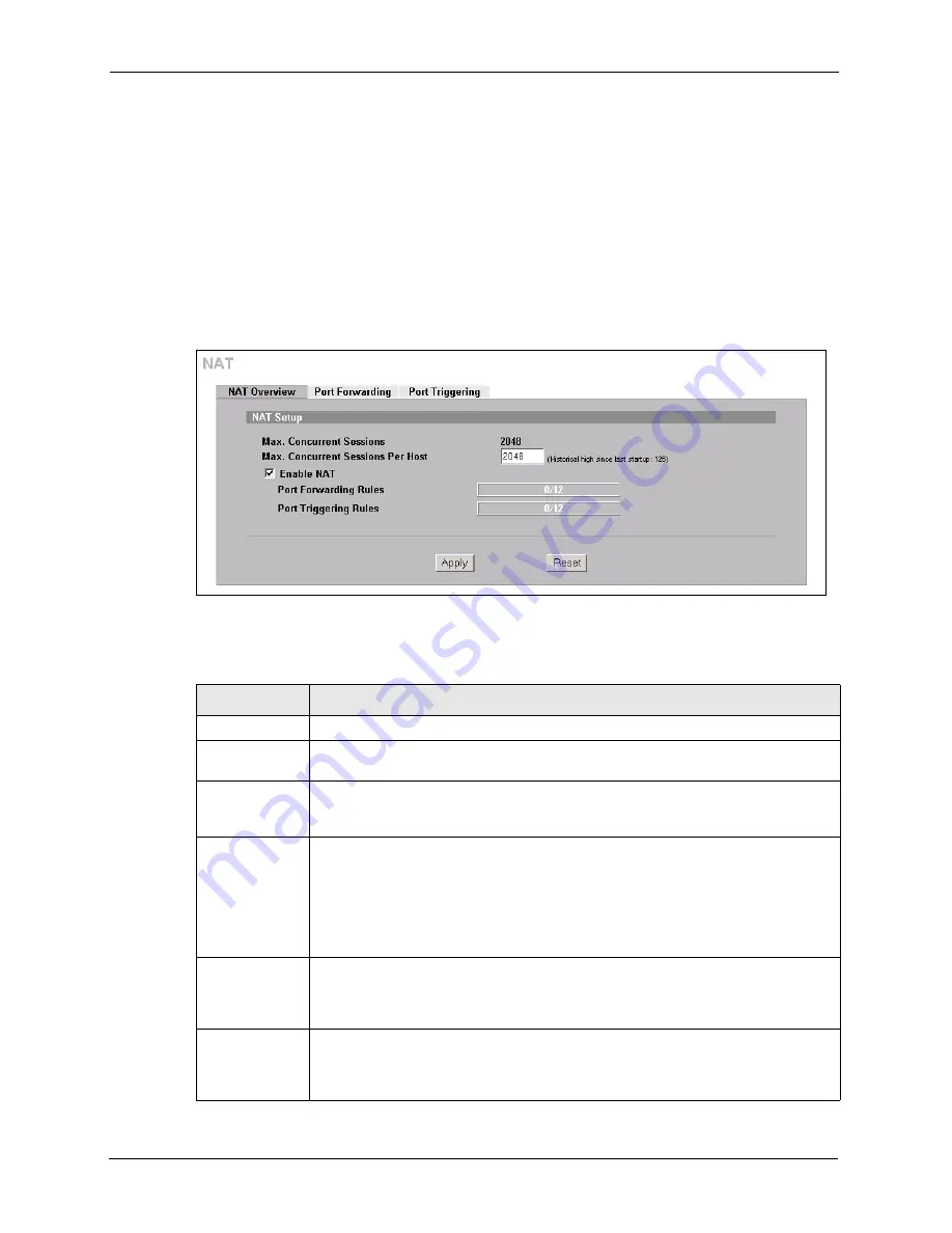 ZyXEL Communications ZyXEL ZyWALL P1 User Manual Download Page 181